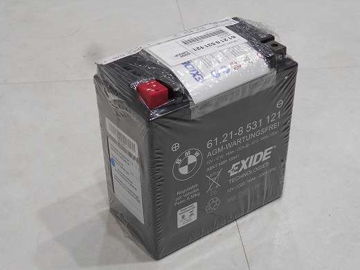 BMW純正 12V16Ah AGMバッテリー／EXIDE BMW61218531121: 福田モーター