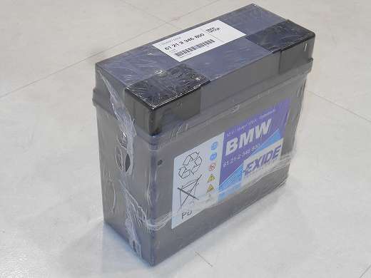 BMW純正 12V19Ah メンテナンスフリーバッテリー BMW61212346800